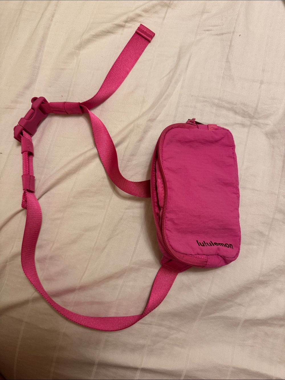 lululemon athletica Hot Pink Crossbody Pouch